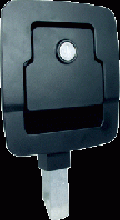 FECHADURA PRETA P/ TULHAS DE MOTORHOME